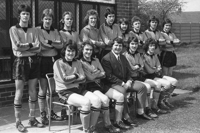 This photo of the Hylton FC team was taken in May 1977.
