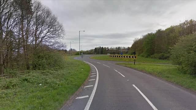 Andrew Lakey, 40, of Pelaw lost control of his car on the A194