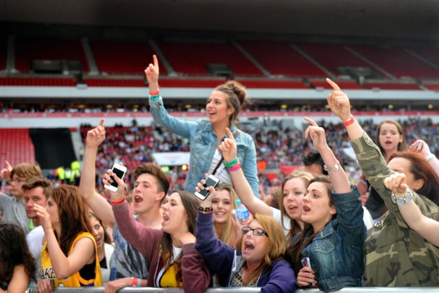 Is that you pictured in the North East Live crowd?