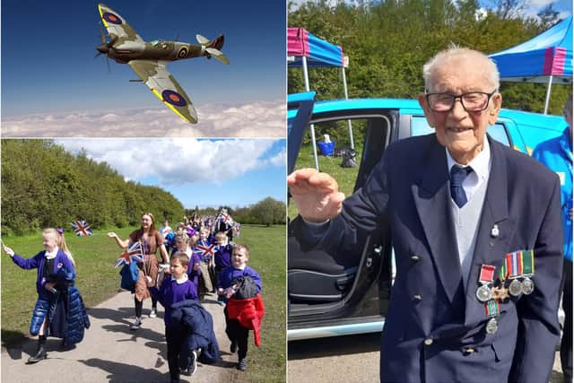 Celebrations at Herrington Park as a Spitfire flyover is planned to honour Len Gibson