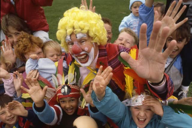 Were you pictured enjoying a day with clowns at Seaburn?