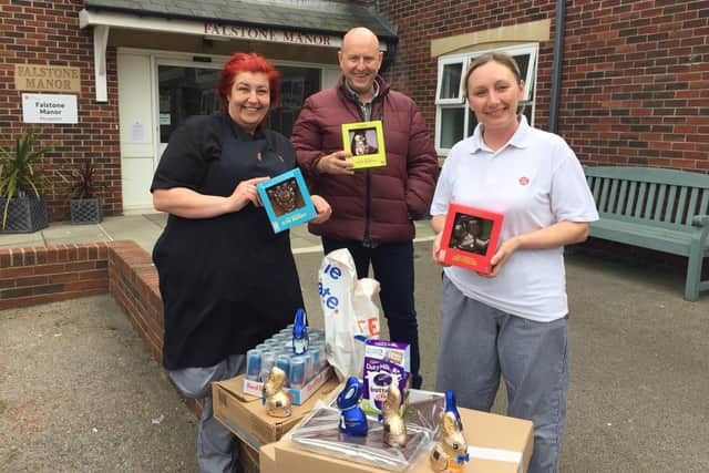 Falstone Manor in Roker are among the care homes who've benefited from the donations.