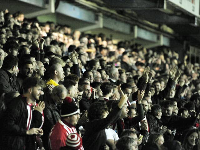Sunderland fans at QPR. Picture by FRANK REID