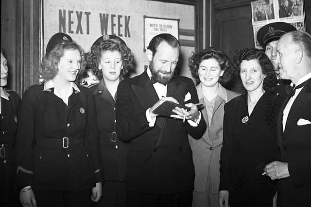 Trevor Howard at the Havelock in May 1947.