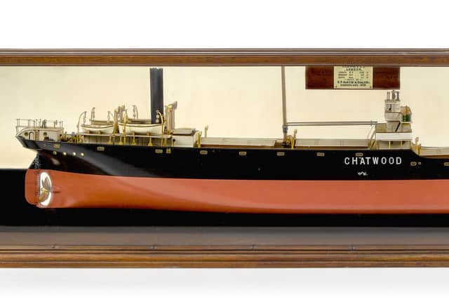 The model which sold at auction.