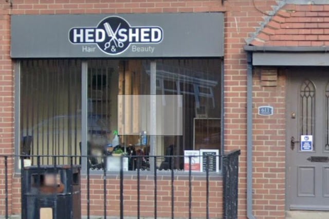 Hed Shed on Hylton Road has a 4.9 rating from 25 reviews.