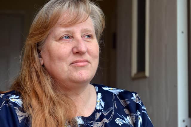 Kay Gibb, 50, was initially told there were no available carers to support her needs after moving from Hylton Castle to Hartley Wood.