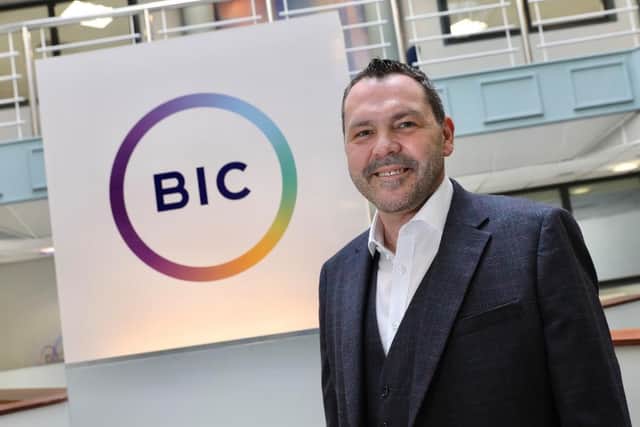 Paul McEldon, OBE, Chief Executive at the North East BIC.