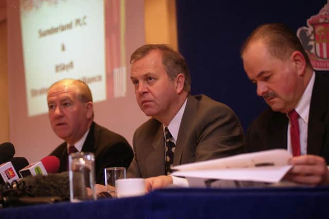 SAFC directors, from left: Bob Murray, David Stonehouse and John Fickling.