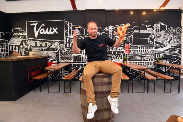 Slice founder Andy Smith is going to be taken over a pizza unit at Vaux.