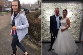 Jenna has been walking 10,000 steps every day in March for charity despite suffering bone cancer.