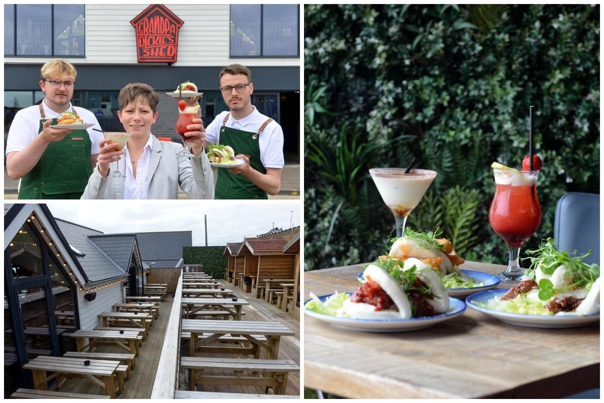 Inside Sunderland’s garden shed-themed Grandpa Dickie’s as new bar brings bao buns and Werther’s Original cocktails to Sunderland seafront