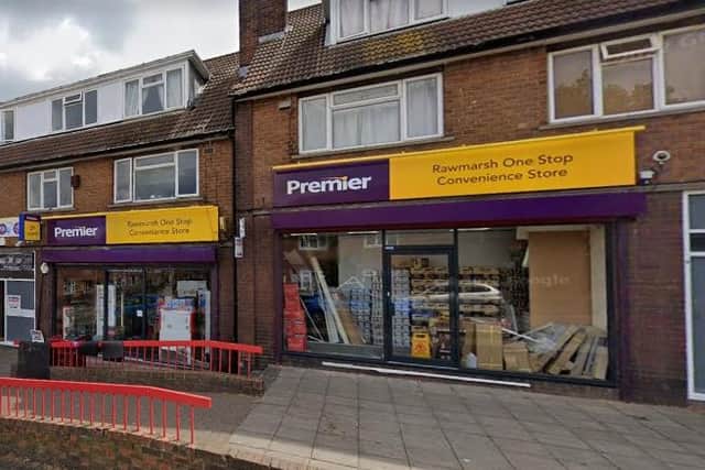 The Rawmarsh Road shop is taking part in the scheme. Google image.