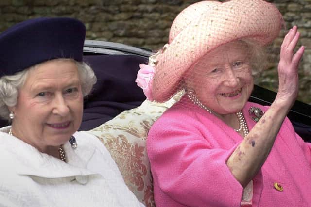 Picture from 2000 of Queen Elizabeth II (left) and the Queen Mother. Picture by Stefan Rousseau/PA Wire.