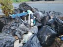 Pictures of side waste in Washington area Credit: Sunderland City Council.