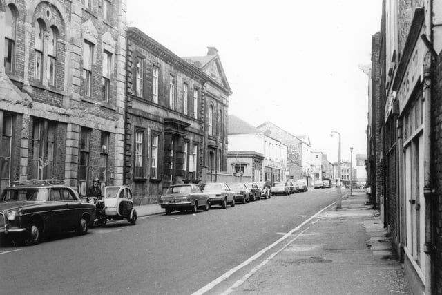 A view of Villiers Street from 1974. Photo: Bill Hawkins.