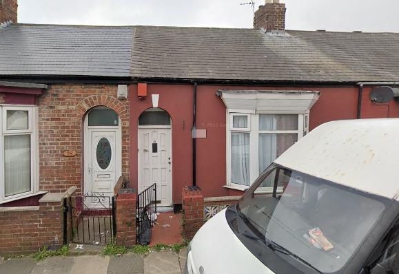 This two bedroom Hendon cottage is currently listed at £40,000.
