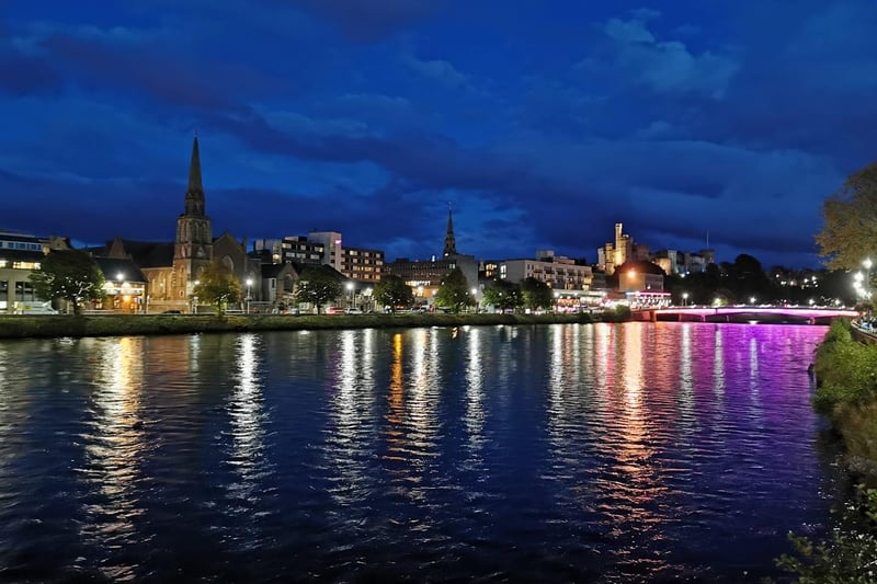 Sabine Dettmer took this picture of a perfect evening in Inverness.