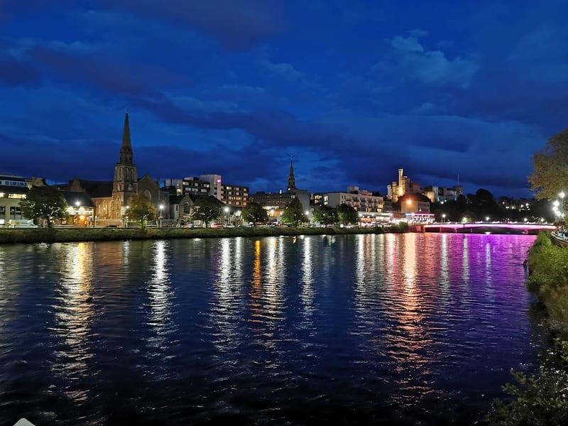 Sabine Dettmer took this picture of a perfect evening in Inverness.