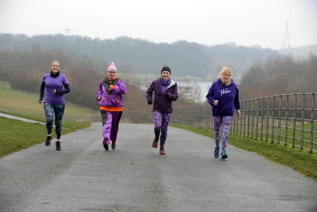 Saturday's Herrington Country Park parkrun group are looking for more female runners in association with International Women's Day