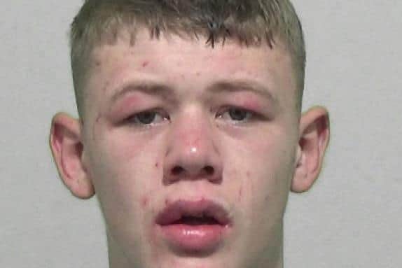 Liam Solomon, 18, of Sunderland is wanted in connection with a theft.