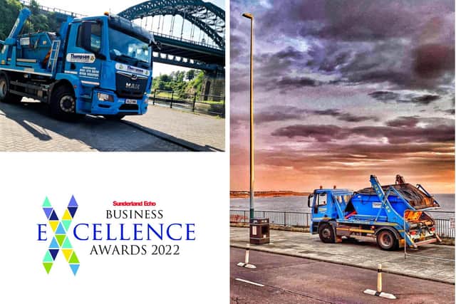 Thompson Waste which is a sponsor of the Sunderland Echo Business Excellence Awards.
