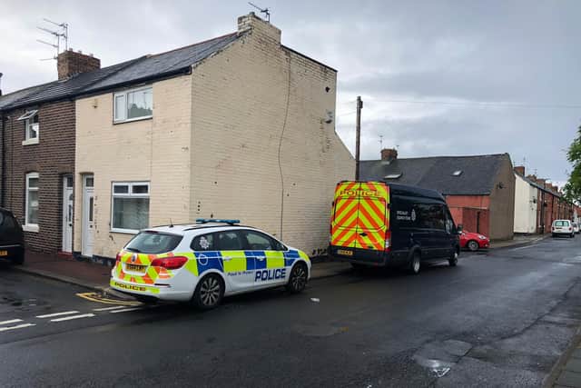 A 45-year-old man has been released on bail following the incident in Amy Street, Southwick on Friday.