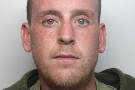 Pictured is Daniel Walsh, aged 30, who was sentenced to life imprisonment at Derby Crown Court on January 4 after he murdered Graham Snell at his home in Marsden Street, Chesterfield, on June 20, 2019. A trial jury at Derby Crown Court found him guilty of murder and Walsh must serve a minimum of 27 years before he can be considered for parole. Police said Walsh, who had moved in with Mr Snell, dismembered the pensioner after he murdered him and deposited the 71-year-old's body parts across Chesterfield.