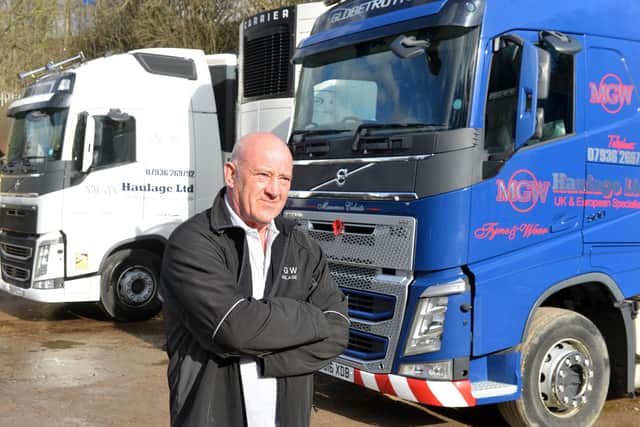 MGW Transport manager Graham Welsh feels the five pence reduction in fuel duty will be a "drop in the ocean".