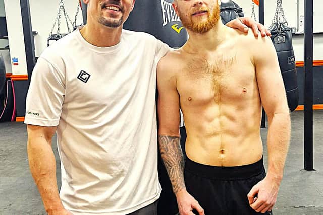 Anthony Crolla and Kiaran MacDonald