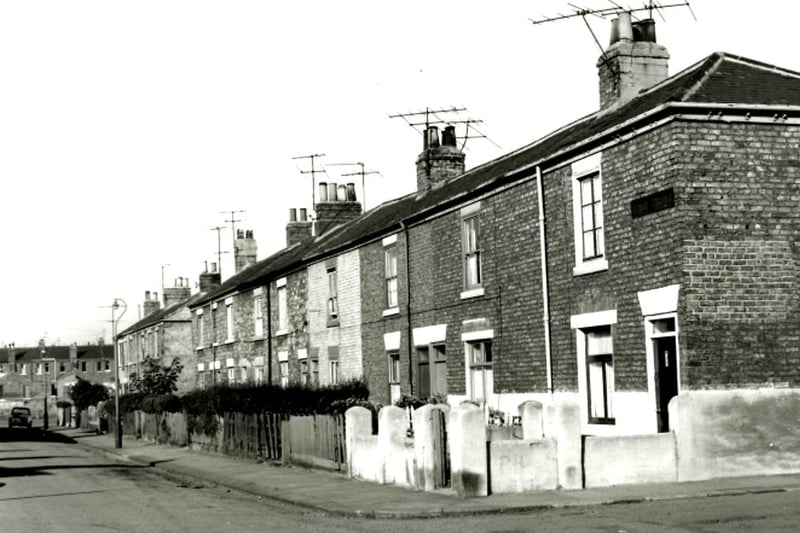 Throston Street ran into Rium Terrace and the area is now part of the Mill House car park. Photo: Hartlepool Library Service