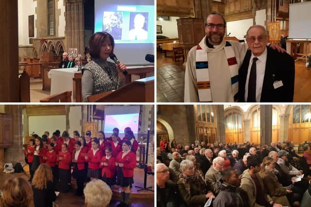 Sunderland Minster held a service to commemorate Holocaust Memorial Day.