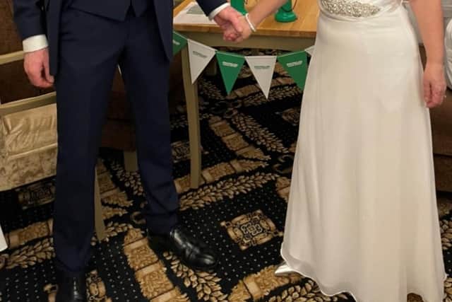 Ingrid and Rob used their wedding to raise funds for Macmillan Cancer Support.