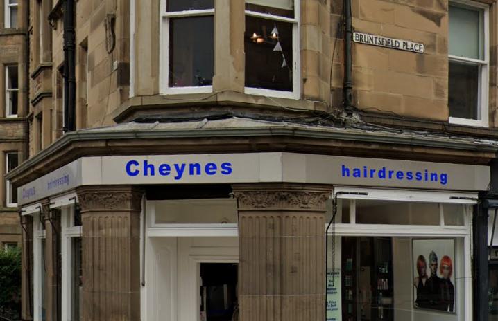 Cheynes can be found on the corner at Bruntsfield Avenue.