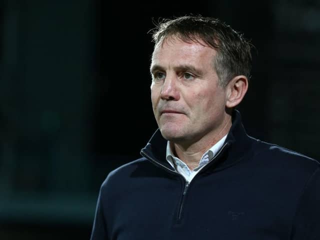 Phil Parkinson, manager of Sunderland  (Photo by Lewis Storey/Getty Images)