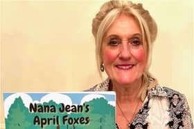 Nana Jean has published her children's book based on the family of foxes in her garden.