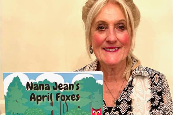 Nana Jean has published her children's book based on the family of foxes in her garden.
