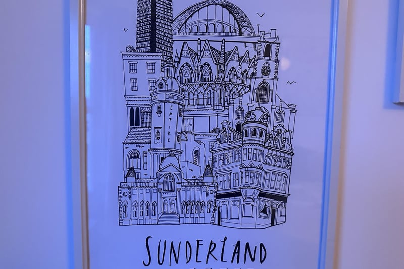 Kathryn Robertson's distinctive murals can be seen across the city, from the taproom at Vaux Brewery to Sunderland University. Her murals of her home city have struck a chord - and you can hang one of her prints in your home, too. Visit Kathryn's shop at https://www.krillustrates.bigcartel.com/