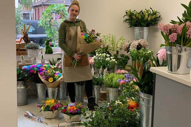 Owner of Lily Bows florist, Amiee Nolan, 34