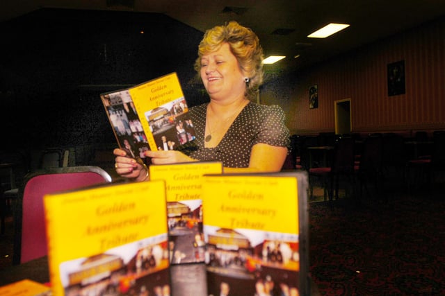 A flashback to 2008 where Teresa Ross was pictured with the Owton Manor Social Club DVD. Who can tell us more?