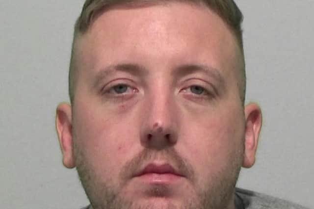 Stables, 29, of Finsbury Street, Sunderland, admitted wounding with intent and theft and was sentenced to five years and four months in jail