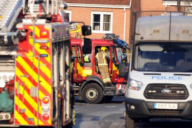 Northumbria Police is investigating the attacks on Tyne and Wear Fire and Rescue Service.