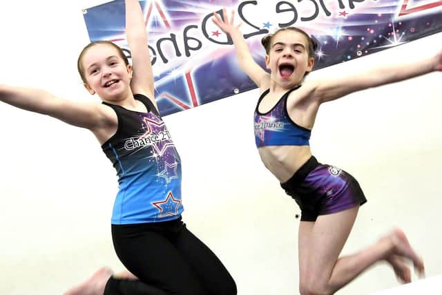 Chance 2 Dance has helped Aleah-Jean Cowell, 8, and Scarlett Stevens, 9, to overcome their health problems.