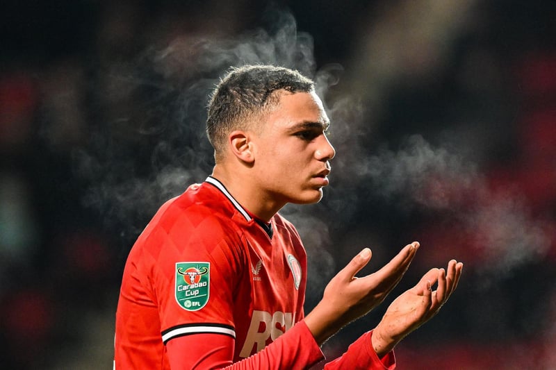 The young striker has netted 18 goals in 48 games for League One club Charlton Athletic.