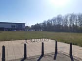 The padel courts will be created on this plot of land at Peel Retail Park in Washington.