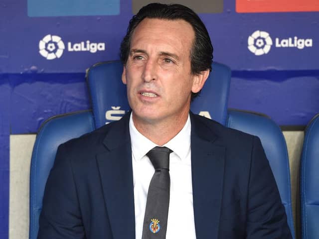 Former Arsenal manager Unai Emery. (Photo by Alex Caparros/Getty Images)