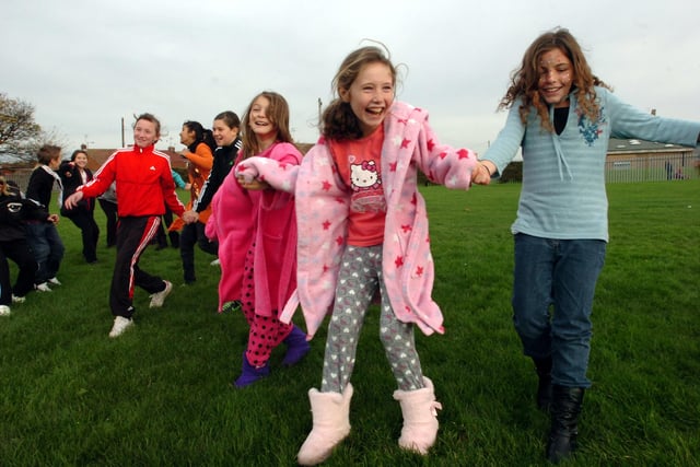 We are turning around and heading back to 2011 for a sponsored Hokey Cokey at the school. Were you there?