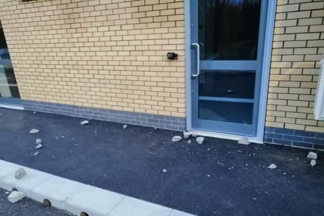 A clear up operation has been carried out after the latest incident of vandalism at the site.