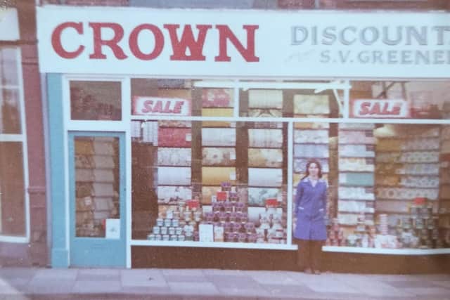 The shop pictured in the 1970s.