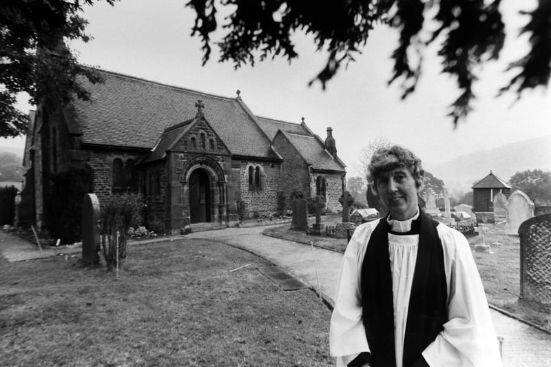 The Rev Alice Welch, formerly assistant minister at Chesterfield's Holy Trinity Church, is licensed as the first female deacon in Derbyshire and takes up her duties at St Katherine's Church, Rowsley.